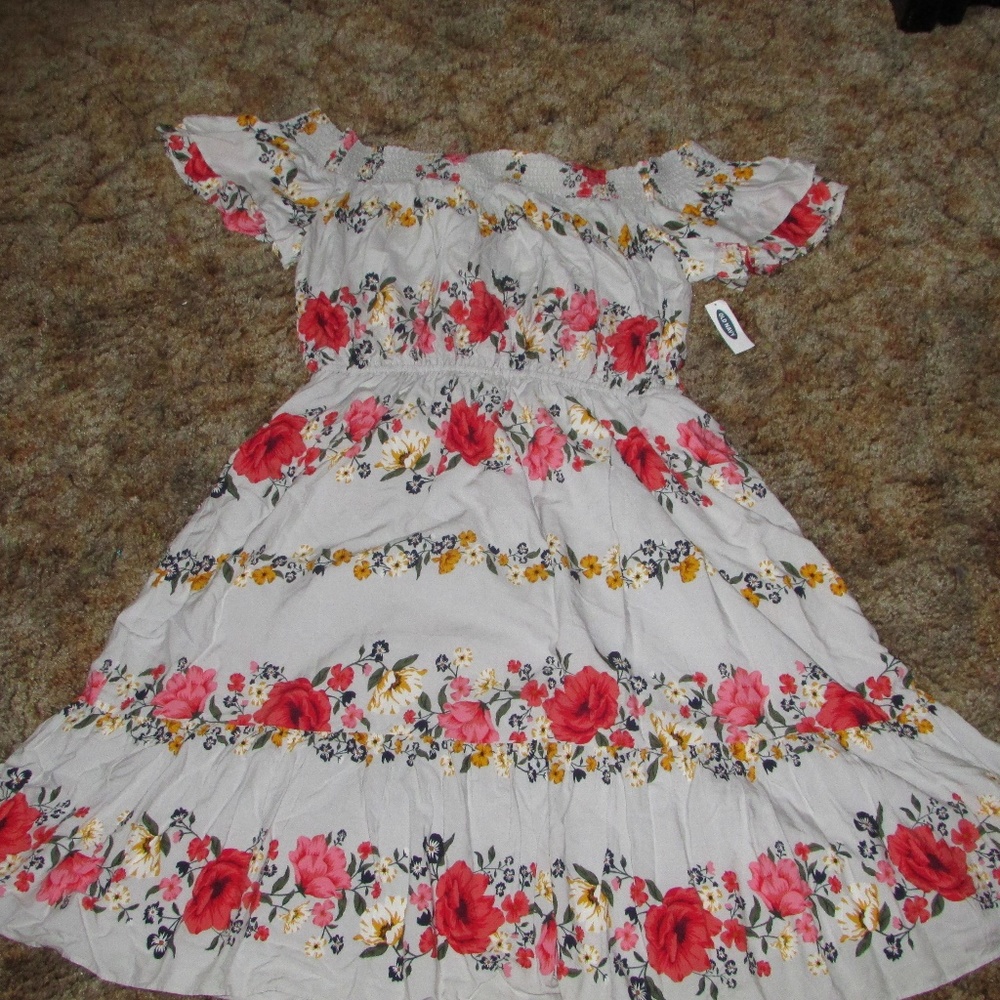 OLD NAVY- Floral Off The Shoulder Dress